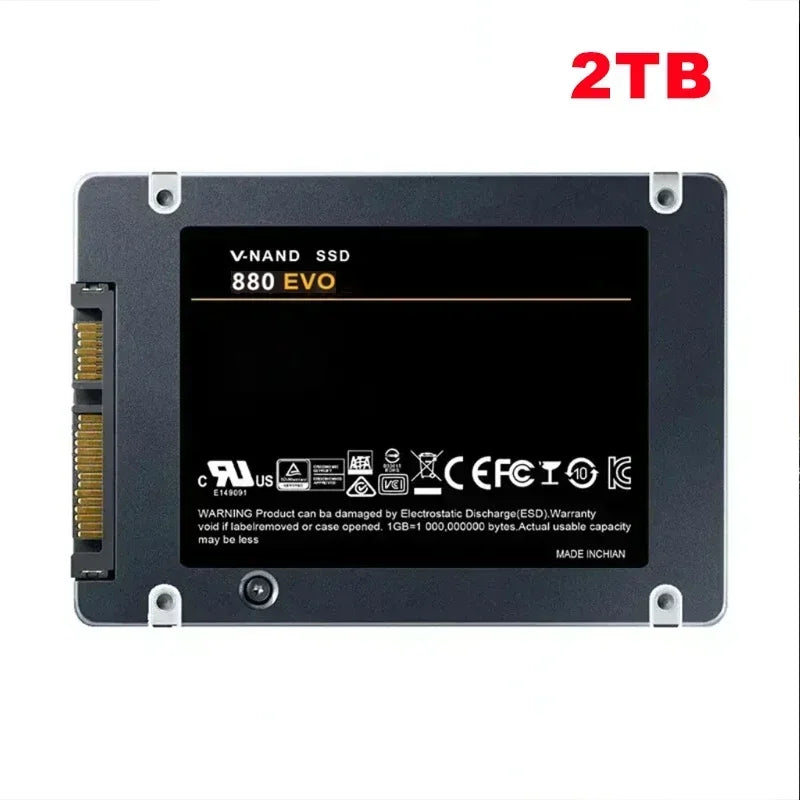 880 EVO 2.5" SATA III SSD — Internal Solid State Drive for Laptop & Desktop