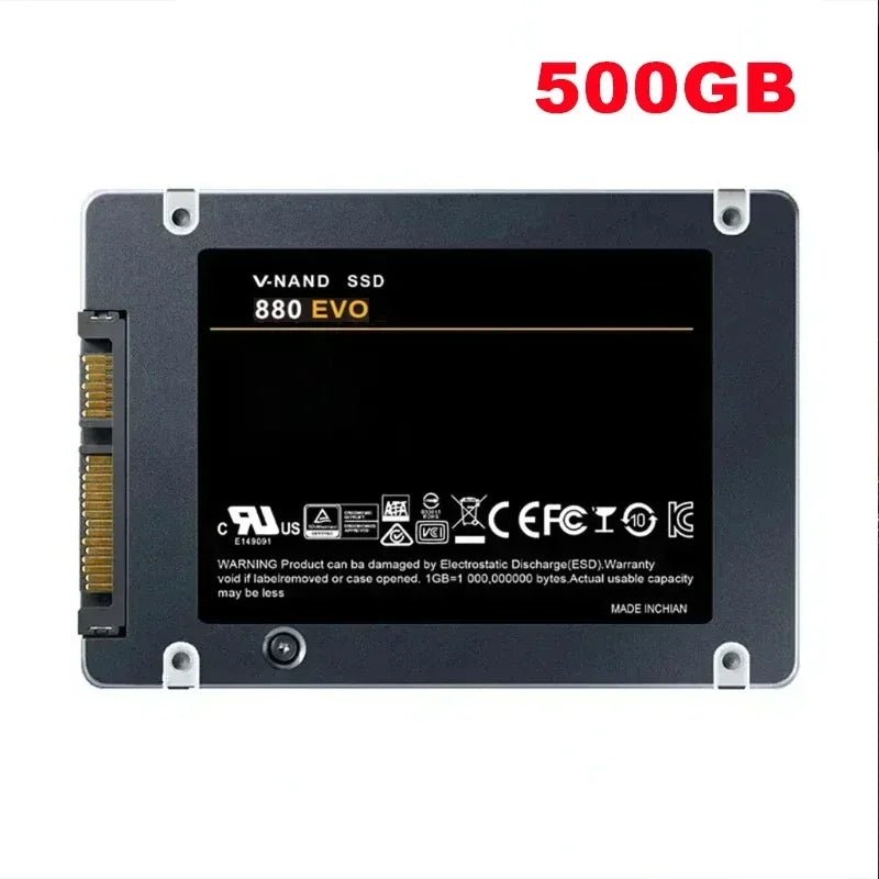 880 EVO 2.5" SATA III SSD — Internal Solid State Drive for Laptop & Desktop