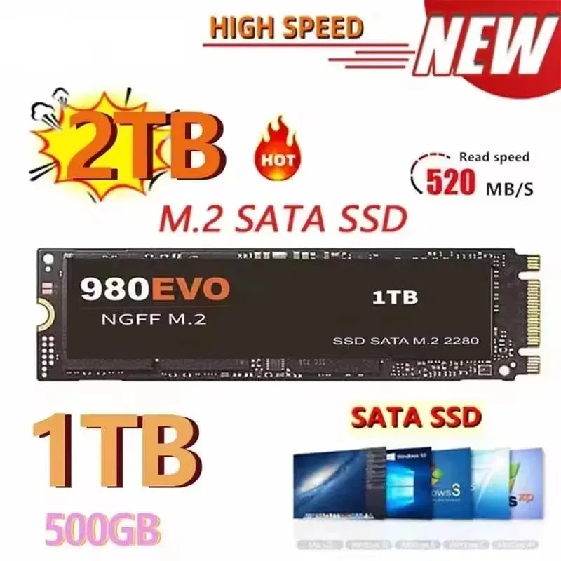 880 EVO 2.5" SATA III SSD — Internal Solid State Drive for Laptop & Desktop