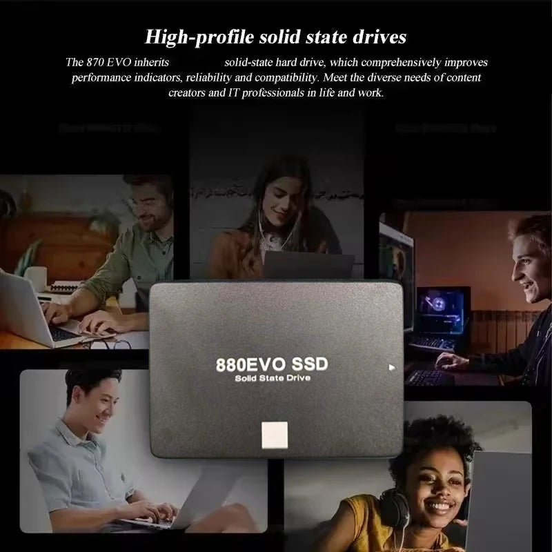 880 EVO 2.5" SATA III SSD — Internal Solid State Drive for Laptop & Desktop